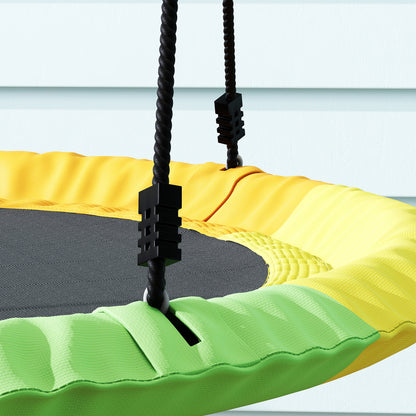 Nest Swing Heavy Duty 300kg Waterproof 120 cm Rainbow