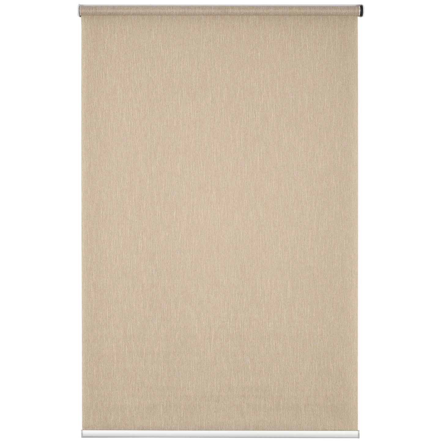 WiFi Smart Roller Blinds Window UV Privacy Protection with Rechargeable Battery, Electric Shades Blind Easy Fit Home Office Brown, 120 x 180cm