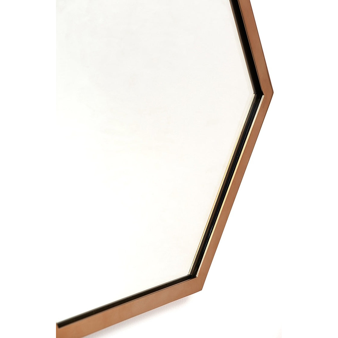 Alveare Brass Wall Mirror