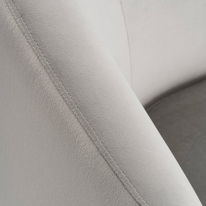 Melville Swivel Chair - Dove Grey