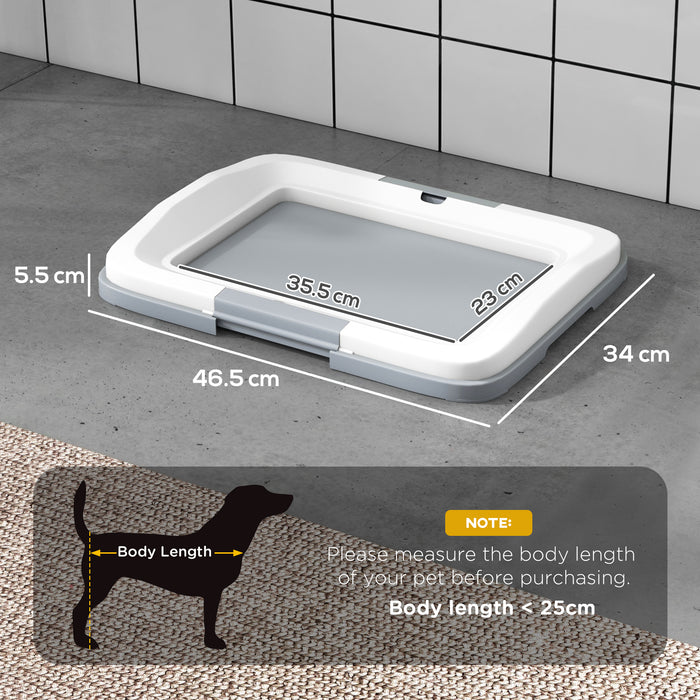 Dog Toilet Tray, Dog Litter Tray for Training Dogs, 47 x 34 x 6cm