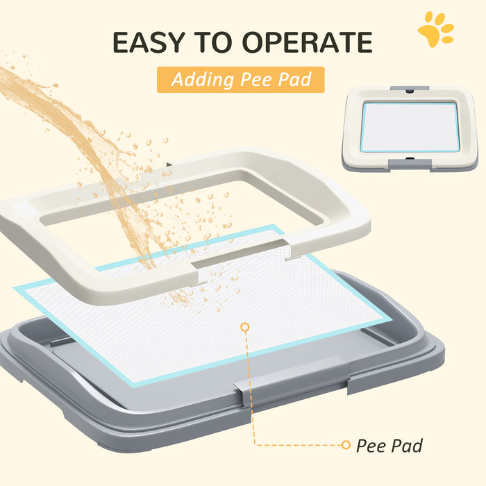 Dog Toilet Tray, Dog Litter Tray for Training Dogs, 47 x 34 x 6cm