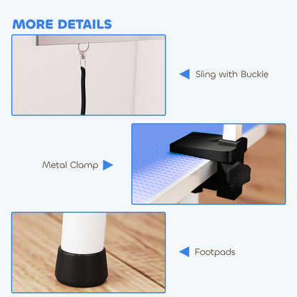 Foldable Dog Grooming Table Adjustable Arm for Small Dogs