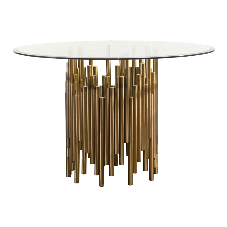Rubell Brass Dining Table
