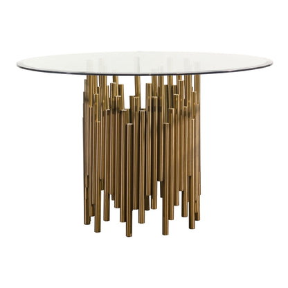Rubell Brass Dining Table