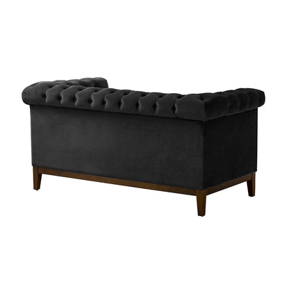 Bergmann Two Seat Sofa - Black