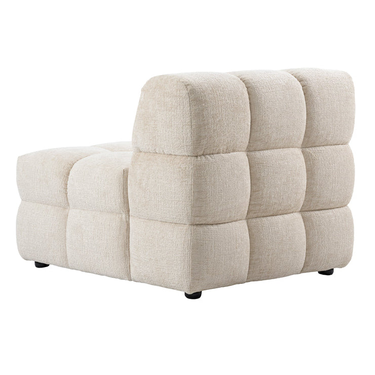 Berlin Lounge Chair - Light Taupe Chenille