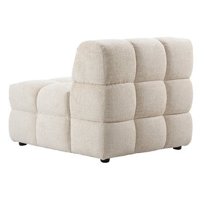 Berlin Lounge Chair - Light Taupe Chenille