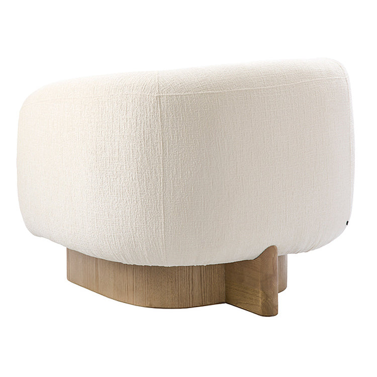 Barnaby Armchair – Ivory Chenille