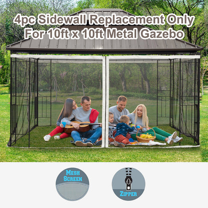 Gazebo Mosquito Netting