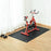 Multi-purpose Exercise Equipment Protection Mat Non-slip Floor Protector Gym Fitness Workout Training Mat 180 x 90cm