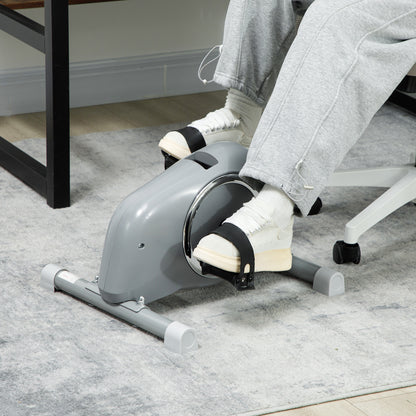 Pedal Exerciser with 8-Level Magnetic Resistance, Grey