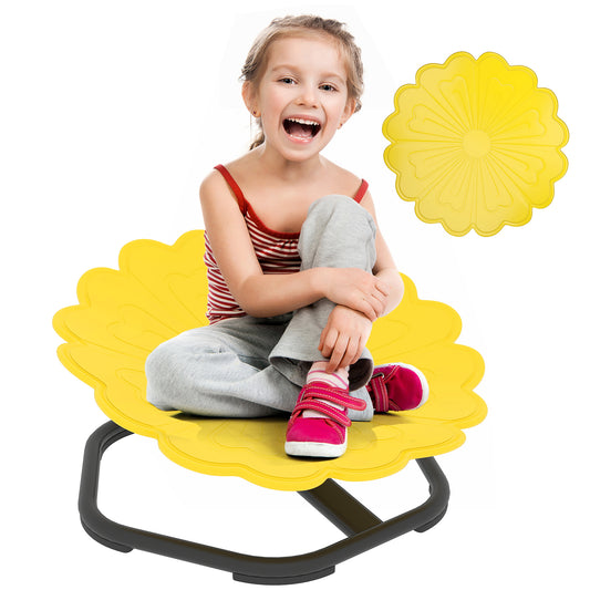 Sensory Spinning Chair, Kids Swivel Chair, Yellow