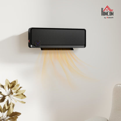 1000W/2000W Wall Downflow Heater Adjustable Temperature w/ Timer