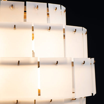 Veil Brass Chandelier