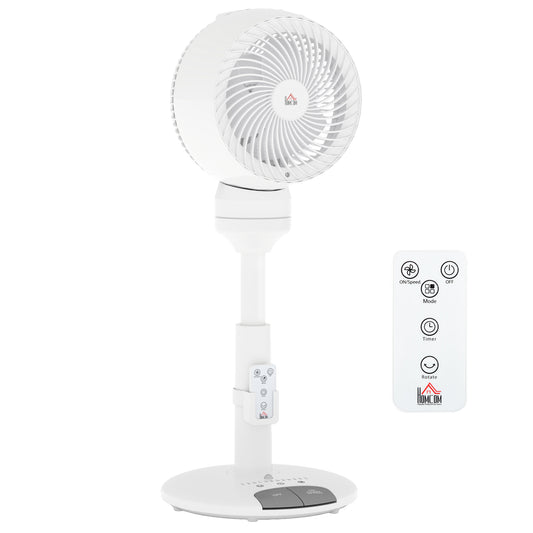 9 Inch Height Adjustable Air Circulator Fan 70° Oscillating 9 Setting