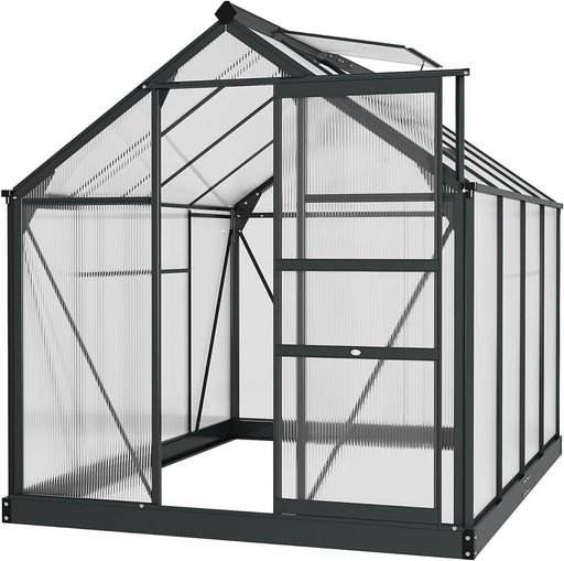 6 x 10 FT Greenhouse in Grey
