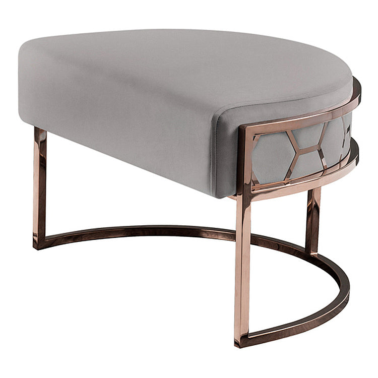Alveare Footstool Copper - Silver