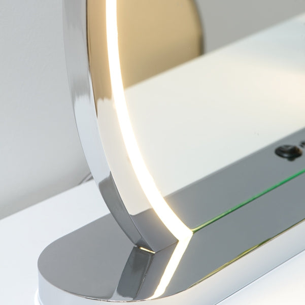 Elara Silver Dressing Mirror
