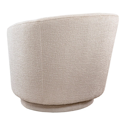 Melville Swivel Chair - Light Taupe