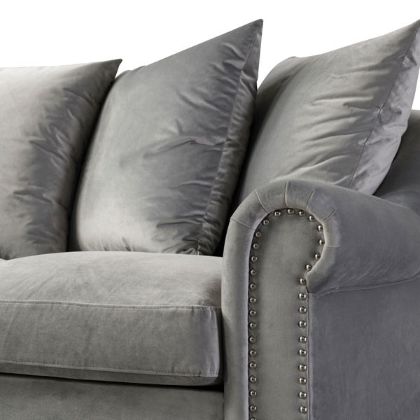 Portman Three Seat Sofa - Dove Grey