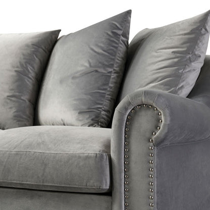 Portman Three Seat Sofa - Dove Grey