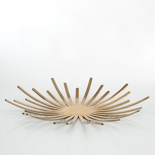 Zia Bowl Brass