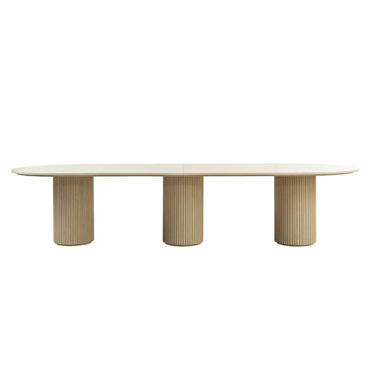 Ophelia Washed Grey  XL Dining Table