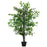 145cm Artificial Tree Banyan Plant Faux Decorative Tree W/ Cement Pot Vibrant Greenery Shrubbery Indoor Outdoor Accessory