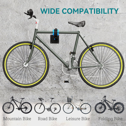 Bike Repair Stand, Wall Mount Bike Workstand w/ Adjustable Clamp