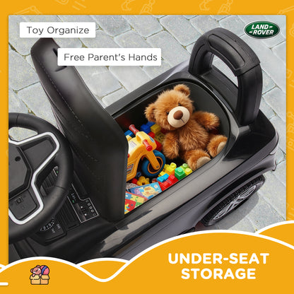 Land Rover Licensed Ride on Car for Toddlers 18-36 Months, Black