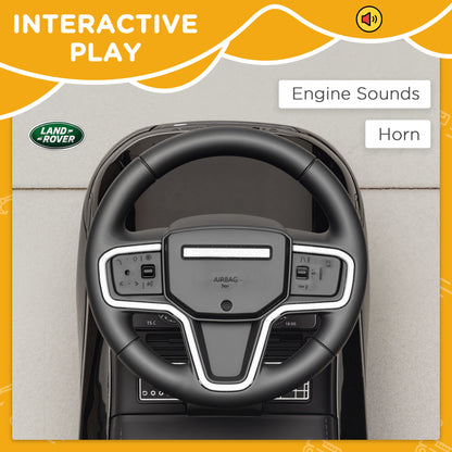Land Rover Licensed Ride on Car for Toddlers 18-36 Months, Black