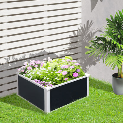 Garden Raised Bed Planter Grow Containers Flower Pot PP 60 x 60cm