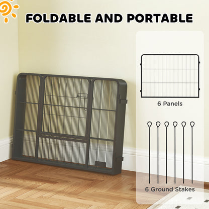 Easy Folding Pet Stroller for Large Dogs, Dark Green