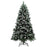 6ft Artificial Pine Christmas Tree with Pinecones, Steel Base