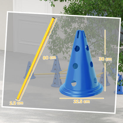 Dog Agility Equipment Set, Four-Piece Adjustable Height Jumping