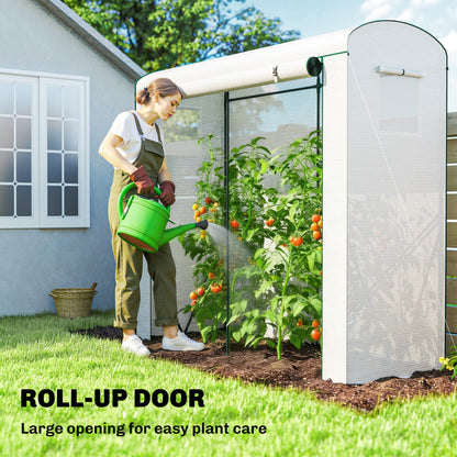 Mini Greenhouse, Portable Indoor Outdoor Green House with PE Cover