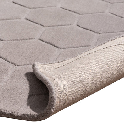 Alveare Silver Rug
