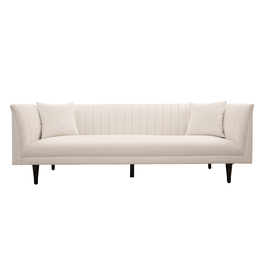 Baxter Three Seat Sofa – Ivory