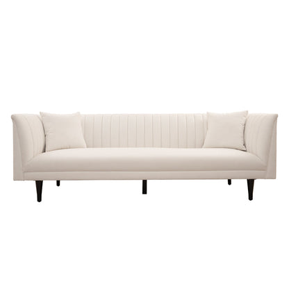 Baxter Three Seat Sofa – Ivory