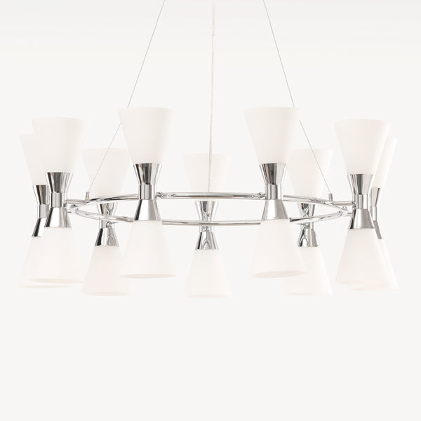 Camille Chandelier Chrome
