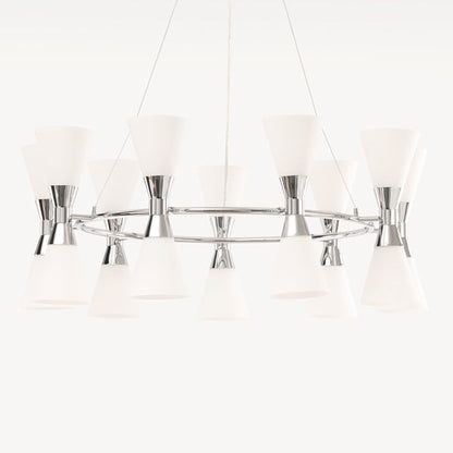 Camille Chandelier Chrome