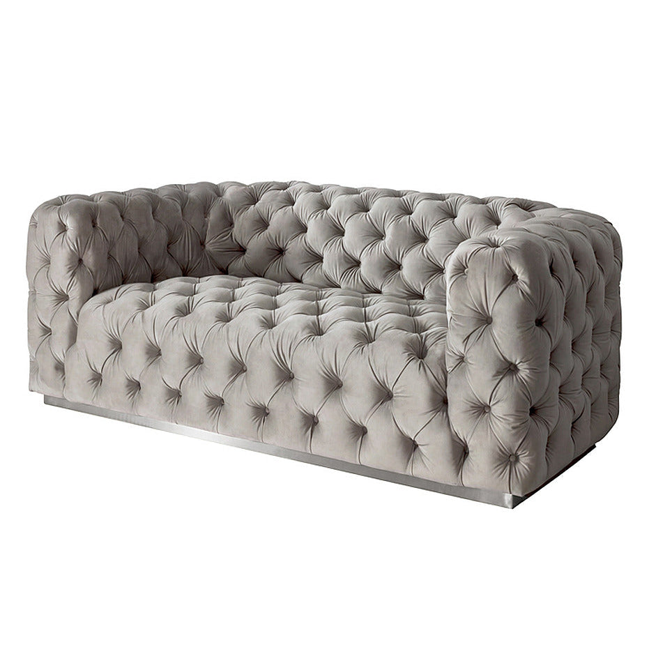 Frankfurt Two Seat Sofa - Dove Grey