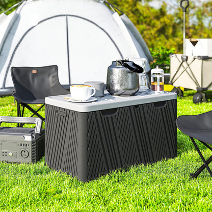 380L Garden Storage Box Waterproof Outdoor Storage Box