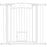 Stair Gate with Cat Door, Adjustable Width 76-104cm & 96cm Tall