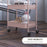 3 Tier Rolling Utility Cart with 3 Mesh Basket, Pink