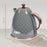 Electric Kettle, Fast Boil, 1.7L, 3kW, Swivel, Auto Shut-off, Grey