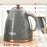 Electric Kettle, Fast Boil, 1.7L, 3kW, Swivel, Auto Shut-off, Grey