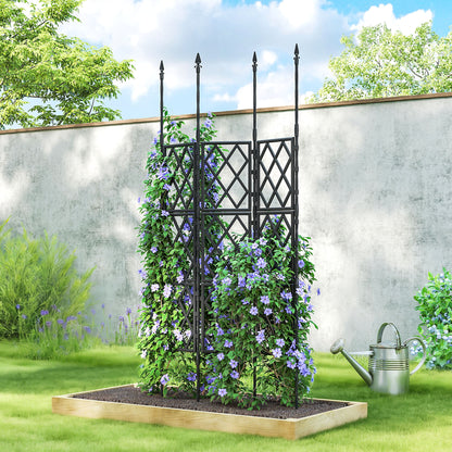 Foldable Garden Trellis, Lattice Climbing Support Trellis