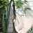 Hammock Chair with Stand, Hammock Swing Chair with Cushion, Cream White